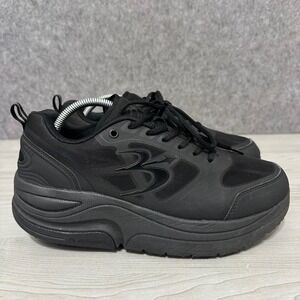 Gravity Defyer Ion Mens 10.5 Black VersoShock Slip Resistant Athletic Shoes